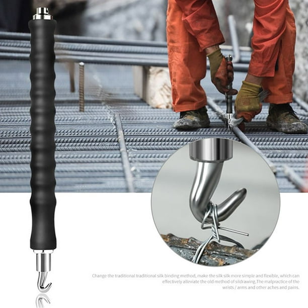 30CM Rebar Tie Wire Cord Twister Semi-automatic Steel hook Farm Tying Fence 30CM Rebar Tie Wire Cord Twister Semi-automatic Steel hook Farm Tying Fence